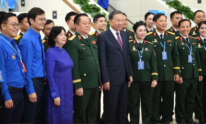 Tổng Bí thư, Chủ tịch nước Tô Lâm đến dự đại hội.