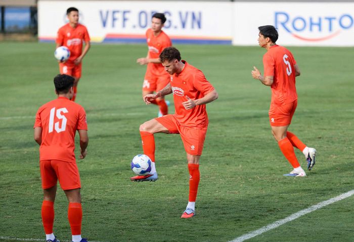 Tài Lộc đánh giá cao chất lượng đội hình hiện tại của tuyển Việt Nam. Ảnh: VFF