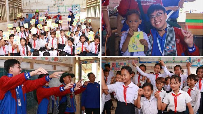  Các chiến sĩ tình nguyện gặp gỡ, làm việc với Tỉnh Đoàn Attapeu và trao tặng nhiều công trình thanh niên, phần quà an sinh xã hội cùng các nguồn lực phục vụ cộng đồng với tổng giá trị hỗ trợ hơn 1 tỷ đồng. 