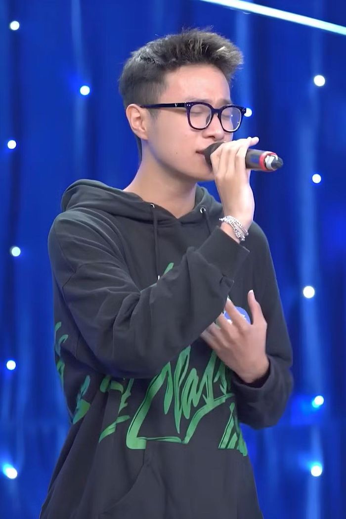 Hà An Huy phiên bản thí sinh.