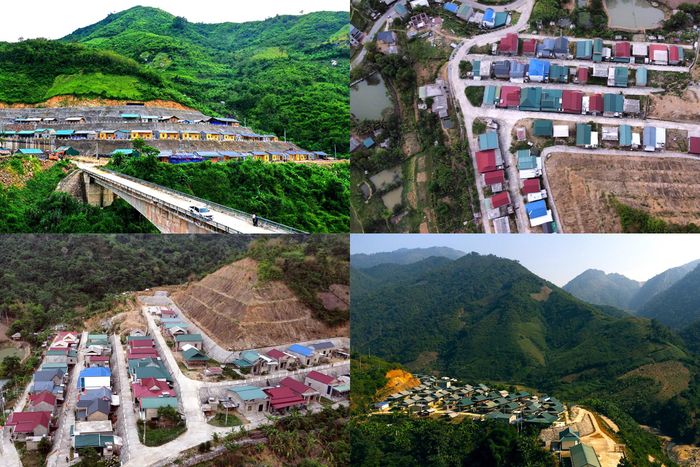  Hình ảnh các thôn tái định cư ở miền tây xứ Thanh góp phần ổn định đời sống người dân, phát triển kinh tế. Ảnh: ĐẶNG TRUNG 