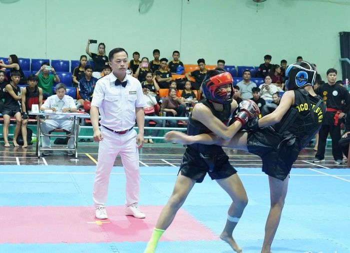 Các VĐV thi đấu Giải Võ cổ truyền các nhóm tuổi tỉnh Khánh Hòa năm 2026