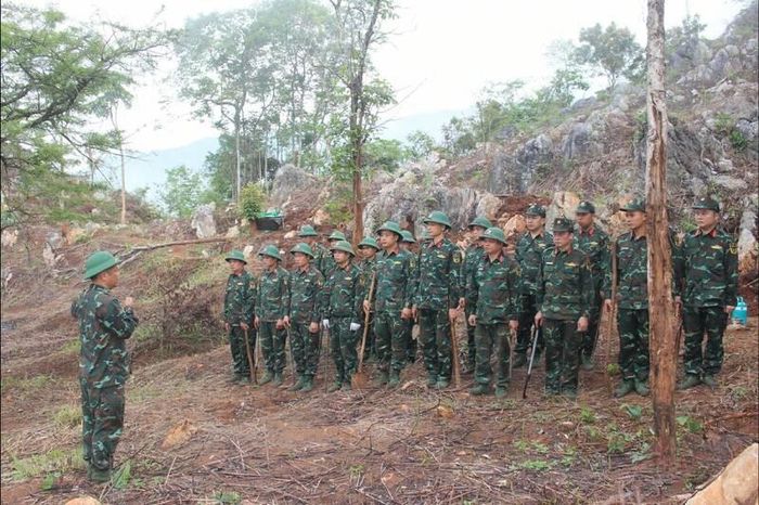 Tìm kiếm, quy tập hài cốt liệt sĩ tại khu vực thôn Nặm Ngặt, xã Thanh Thủy, tỉnh Tuyên Quang