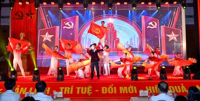 Tiết mục nghệ thuật tại buổi lễ