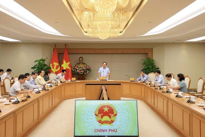 Phó Thủ tướng Lê Tiến Châu giao các nhiệm vụ cụ thể cho Bộ GD&amp;ĐT - Ảnh: VGP/Thu Sa