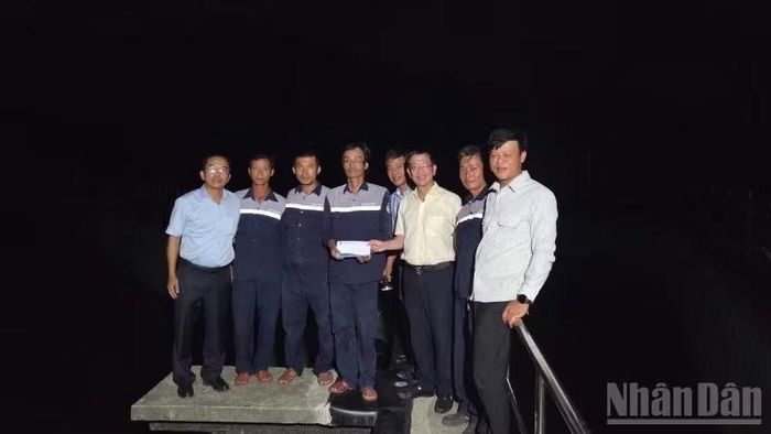 Ngay sau khi công trình hoàn thành vượt tiến độ, lãnh đạo HueWACO đã biểu dương và khen thưởng đột xuất các tổ thi công vì nỗ lực làm việc xuyên ngày đêm.