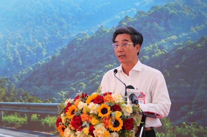 Ông Trần Chí Cường, Phó Chủ tịch UBND TP Đà Nẵng, phát biểu tại lễ khởi công
