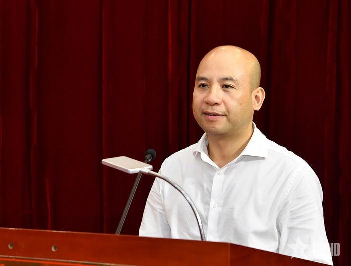  Đồng chí Trương Thế Vinh, Phó chánh văn phòng UBND tỉnh Cao Bằng.