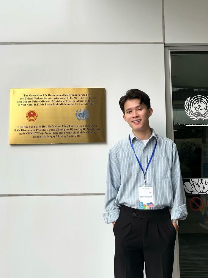 Tuấn Anh tham gia FunDoo+ Event Series 2025 của U-Report &amp; UNICEF Việt Nam tại Tòa nhà Xanh Một Liên Hợp Quốc, Hà Nội.