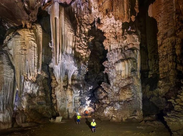 Hang có chiều dài khoảng 3.000m, rộng khoảng 70m. Ảnh: Junggle Boss