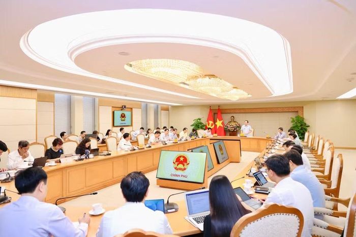 Quang cảnh buổi làm việc.