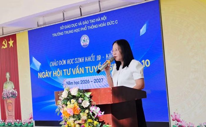 Cô Nguyễn Thị Huyền thông tin, năm nay trường lấy điểm chuẩn nguyện vọng 1 là 17,75 điểm.