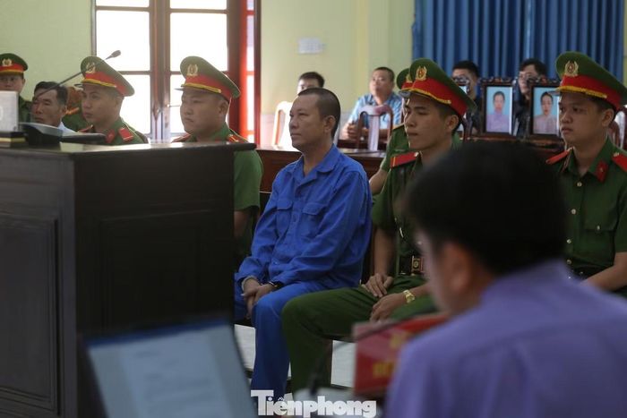Phiên tòa xét xử bị cáo Nguyễn Cao Bằng. Ảnh: Nguyễn Tiến