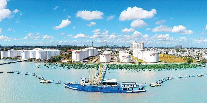 Kho dự trữ xăng dầu của PVOIL - đơn vị thành viên của Petrovietnam.