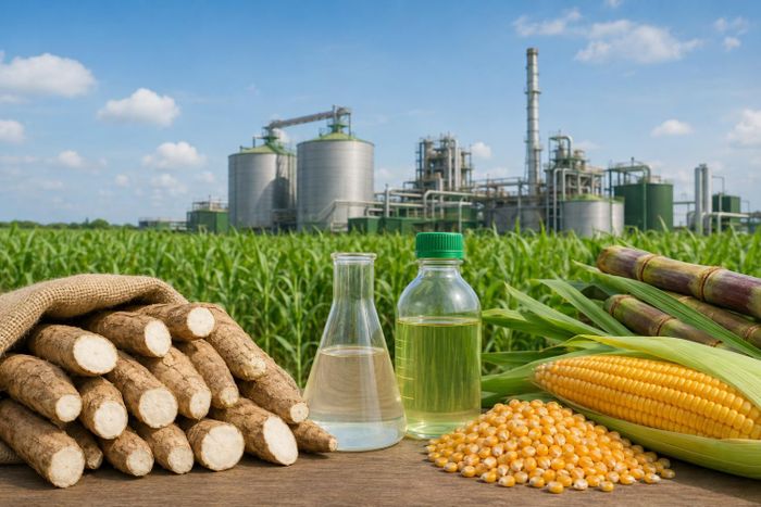 Cần đầu tư phát triển công nghệ để tối ưu nguồn nguyên liệu sản xuất ethanol.