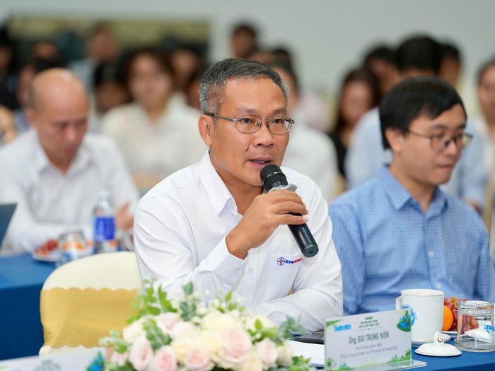 Ông Bùi Trung Kiên chia sẻ tại hội thảo