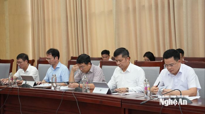 Đại diện các sở, ngành tham gia hội nghị. Ảnh: Nguyễn Toàn