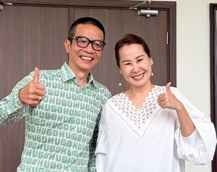 Nhạc sỹ Giáng Son và đồng tác giả Nguyễn Vĩnh Tiến bày tỏ sự vui mừng, cho rằng “chiến thắng” này không chỉ là của riêng mình mà còn là của những tác giả, người làm nghệ thuật chân chính nói chung. (Ảnh: NVCC)