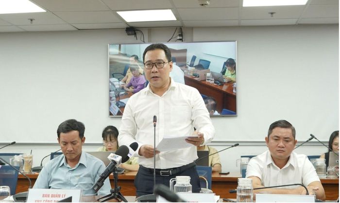 Ông Trịnh Quốc Dũng, Phó trưởng phòng Hạ tầng kỹ thuật, Sở Xây dựng TP Hồ Chí Minh.