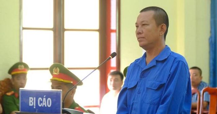 Nguyễn Cao Bằng tại phiên tòa - Ảnh: SƠN LÂM