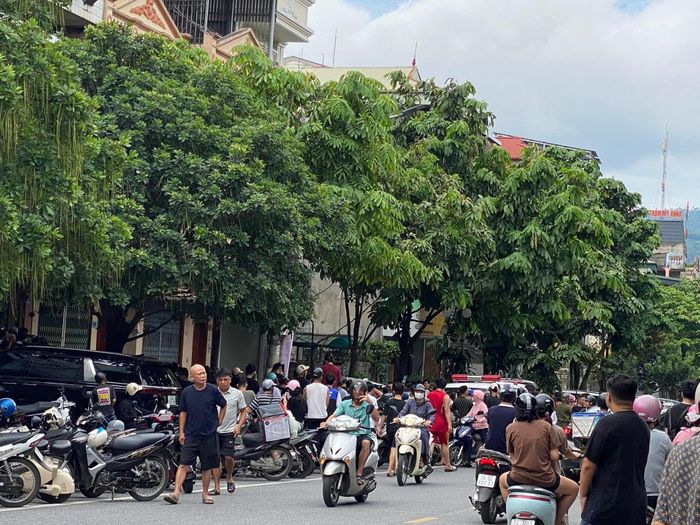 Hiện trường nơi xảy ra sự việc - Ảnh: LÝ THẾ CƯƠNG
