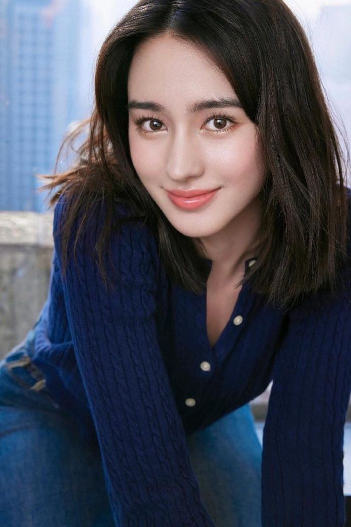 Lý Uyển Đát là diễn viên mang dòng máu lai Trung - Đức. Ảnh: Weibo 