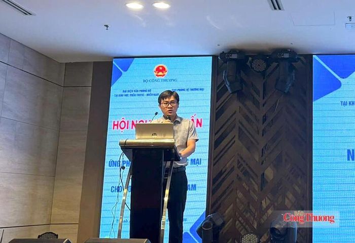 Ông Đặng Xuân Tâm, Chánh Văn Phòng Cục Phòng vệ thương mại cho rằng doanh nghiệp cần chuyển từ tư duy đối phó sự vụ sang quản trị rủi ro chủ động