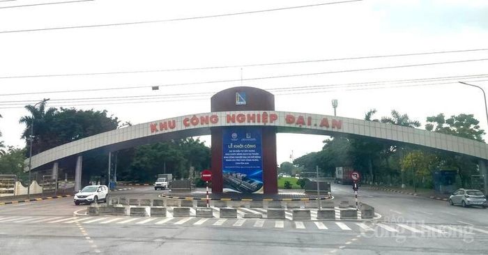 Khu công nghiệp Đại An, TP. Hải Phòng.