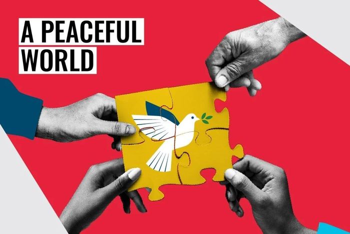 Liên hợp quốc phát động Thập kỷ Hòa bình toàn cầu kéo dài 10 năm. Ảnh: The United Nations