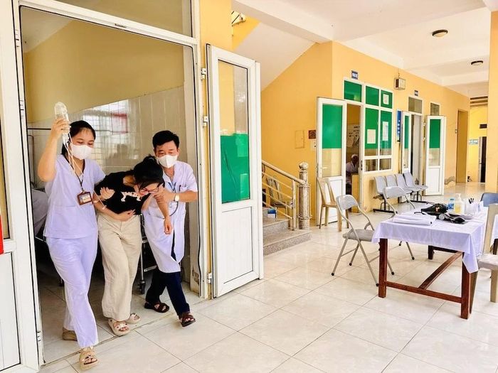 Tình huống diễn tập.