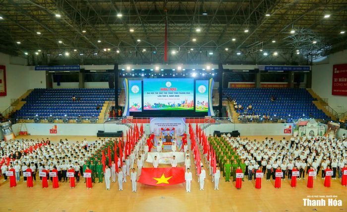 Đại hội là sự kiện thể thao đặc biệt được tổ chức 4 năm một lần, có ý nghĩa chính trị quan trọng, thể hiện sự quan tâm của tỉnh, ngành Văn hóa, Thể thao và Du lịch đối với sự nghiệp phát triển TDTT trên địa bàn. Qua đó, đẩy mạnh tuyên truyền, tạo chuyển biến sâu sắc về nhận thức của các cấp, các ngành và toàn xã hội về lợi ích, vai trò của TDTT, rèn luyện sức khỏe, nâng cao tầm vóc, thể lực của người dân, góp phần đào tạo con người phát triển toàn diện. (Trong ảnh: Các lực lượng tham gia tổng duyệt cho lễ khai mạc Đại hội).