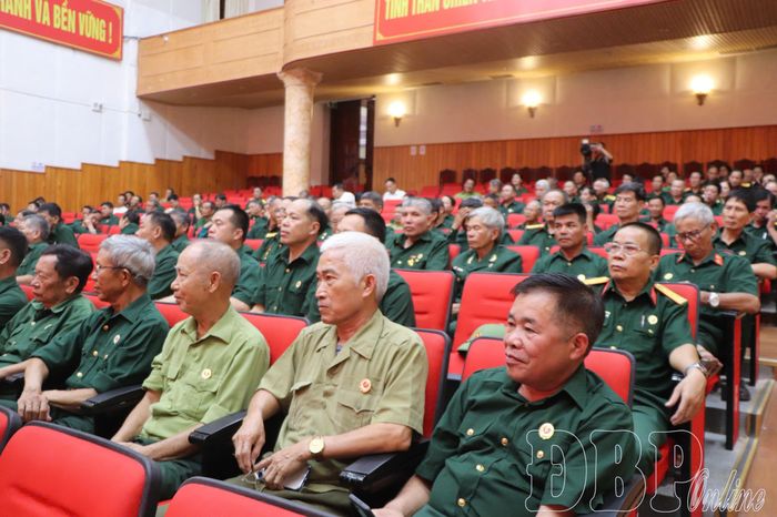 Cựu chiến binh tham gia hội nghị.