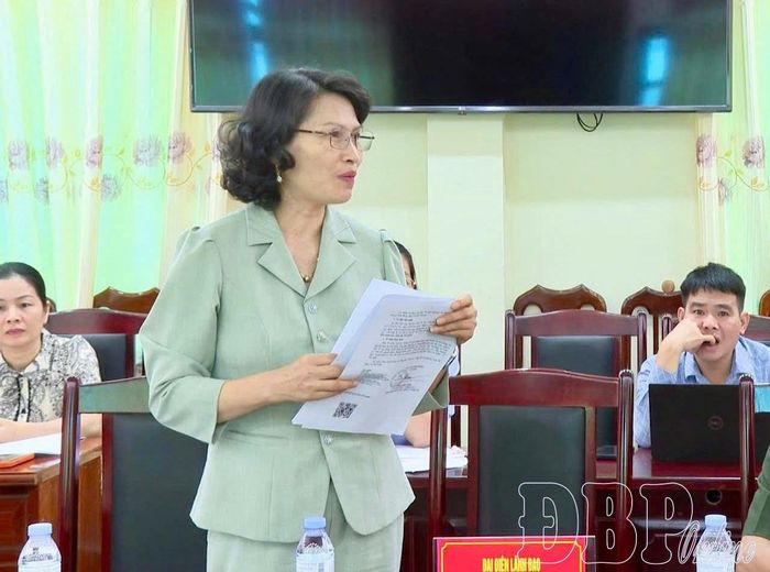 Đại diện Sở Ngoại vụ phát biểu tại hội nghị