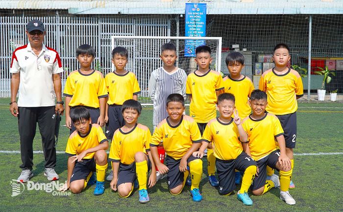 Đội U.11 phường Tam Hiệp. Ảnh: An Nhơn