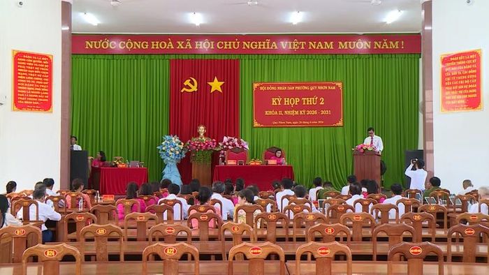  Quang cảnh kỳ họp. Ảnh: Đức Hải 