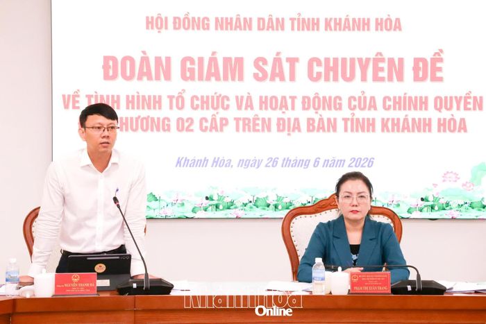 Phó Chủ tịch UBND tỉnh Nguyễn Thanh Hà phát biểu tại buổi làm việc.