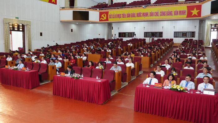 Đại biểu tham dự khai mạc Hội thi.