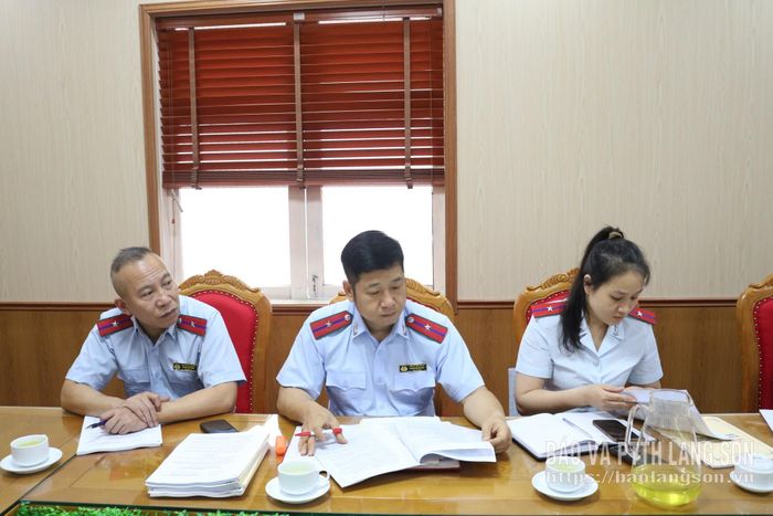 Cán bộ Thanh tra tỉnh dự hội nghị
