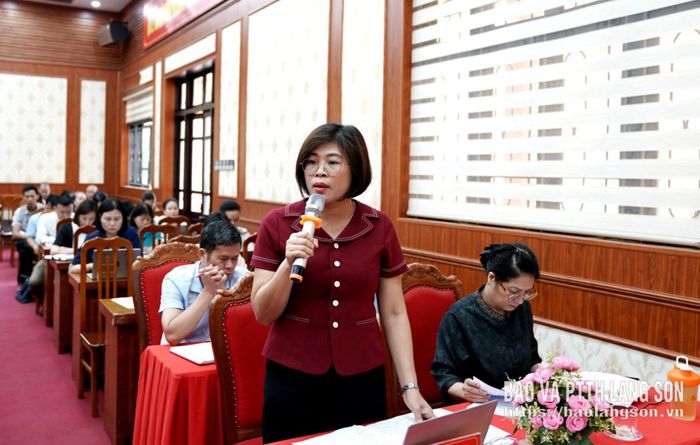 Đại biểu dự hội nghị đề xuất về một số nhiệm vụ trọng tâm cần triển khai trong thời gian tới