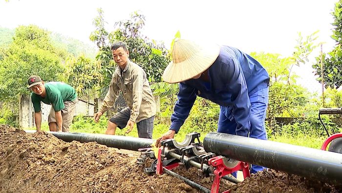 Tiêu chí về nước sạch đang là một trong những rào cản đối với Liên Sơn trong xây dựng nông thôn mới.