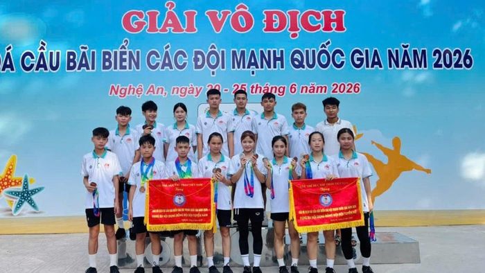 Trao giải các nội dung thi đấu.