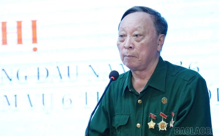 Đại biểu phát biểu tại hội nghị.