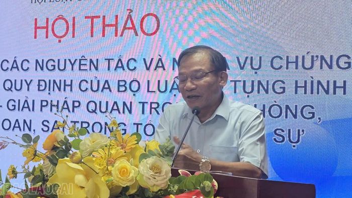 Các ý kiến tại hội thảo góp phần đề xuất giải pháp phòng, chống oan, sai trong hoạt động tố tụng hình sự.