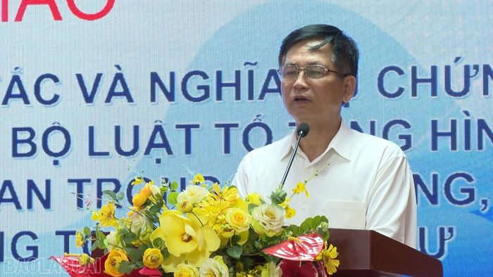 Hội thảo là dịp để các cơ quan tiến hành tố tụng tăng cường trao đổi, phối hợp trong giải quyết án hình sự.
