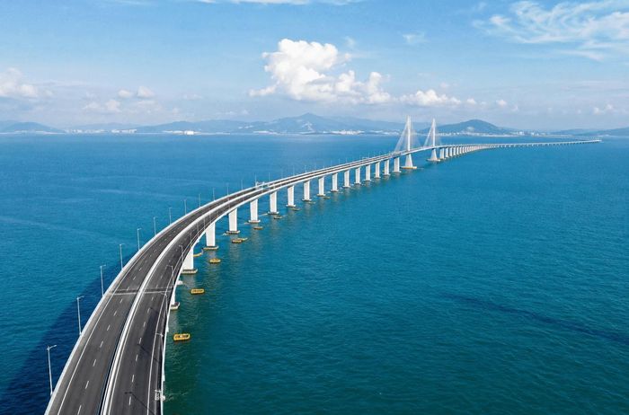 Dự án cầu vượt biển dài 17,8km thuộc quy hoạch bến cảng Trần Đề trong giai đoạn 2026-2030. Ảnh minh họa