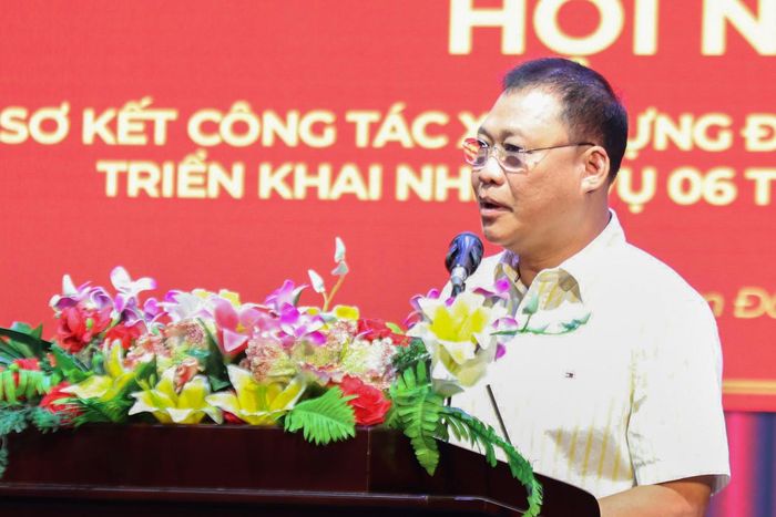 Phó Giám đốc Báo và PTTH Lâm Đồng Bùi Thanh Quang kiến nghị một số nội dung để thực hiện nhiệm vụ 6 tháng cuối năm