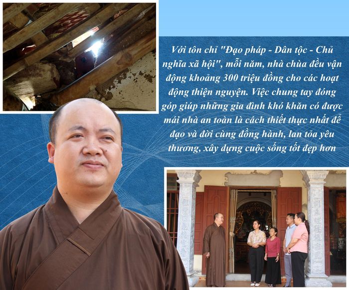 Đại đức Thích Minh Trí, Trụ trì chùa Kim Chính.