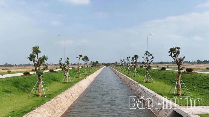 Nam Bình Xuyên Green Park đang từng bước hình thành rõ nét diện mạo của một khu công nghiệp sinh thái kiểu mẫu.