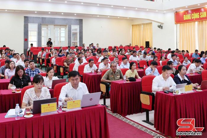 Các đại biểu dự hội nghị.