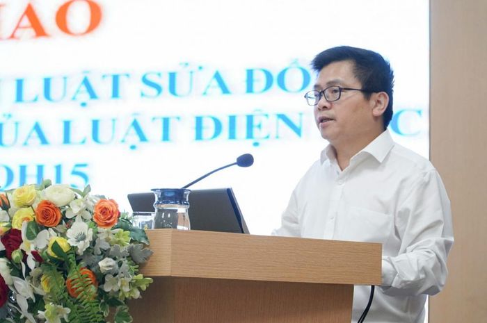 Thứ trưởng Bộ Công Thương Trương Thanh Hoài phát biểu khai mạc Hội thảo.